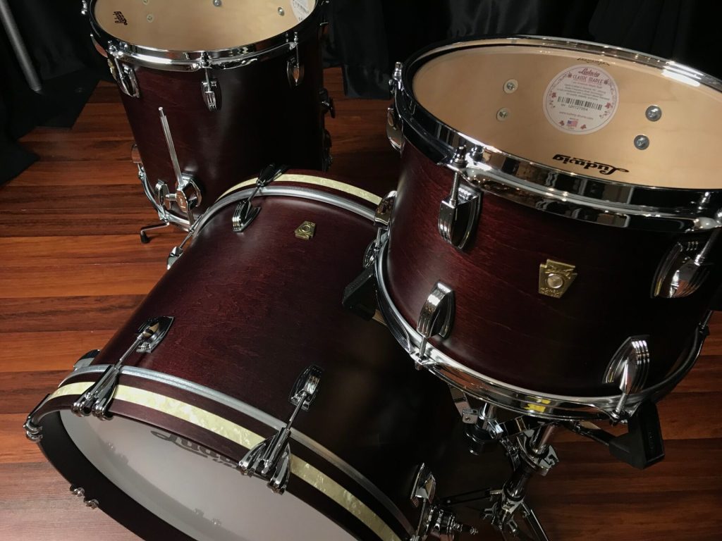 Ludwig Classic Maple Satin Mahogany Downbeat