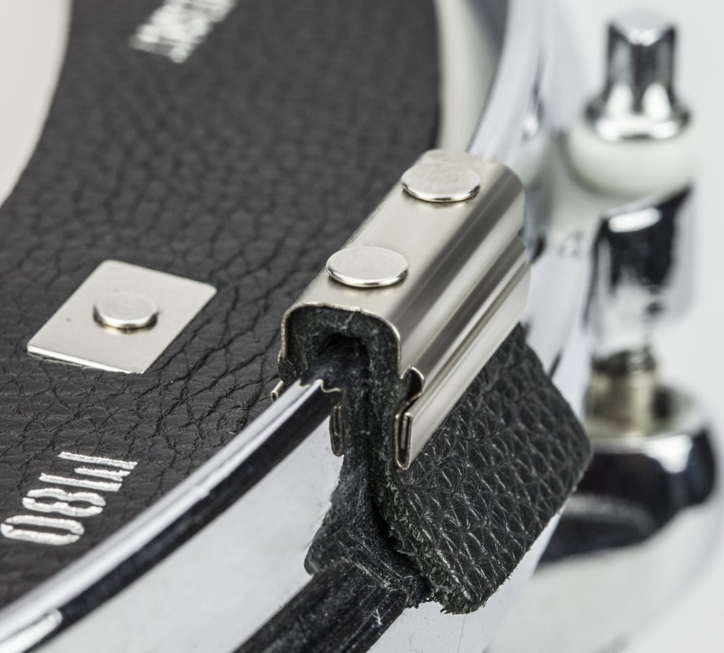 Snareweight M80 Drum Dampener closeup view