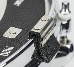 Snareweight M80 Drum Dampener closeup view