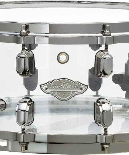 Tama Ltd. Starclassic Mirage 6.5x14 50th Anniversary Crystal Ice Snare Drum