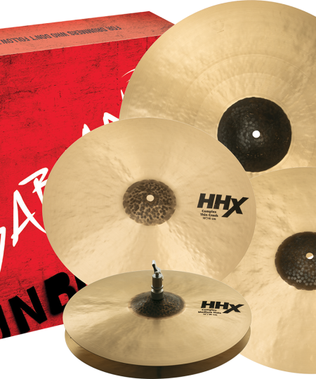 Sabian HHX Complex Set 14/16/20 with a free 18 Complex Thin Crash