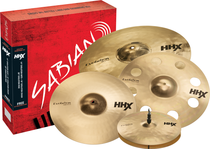 Sabian HHX Evolution Promotional Pack 15005XEBP