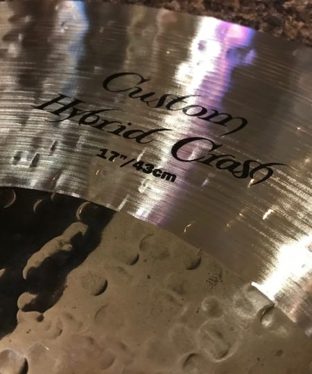 Alternative view of Zildjian Cymbals Used K Custom Hybrid 17 inch Crash Cymbal