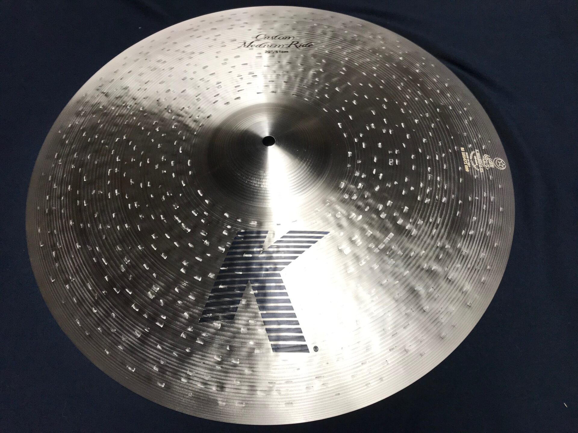 Zildjian Cymbals Used 20 in. K Custom Medium Ride Cymbal