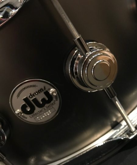 DW Drums new Drum Workshop 6.5x14 Collector's Snare Black Satin Brass w/ Chrome