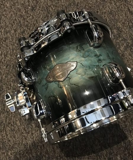 Tama Starclassic Performer Maple / Birch 8 in. Tom Molten Steel Blue Burst MBST8AMSL