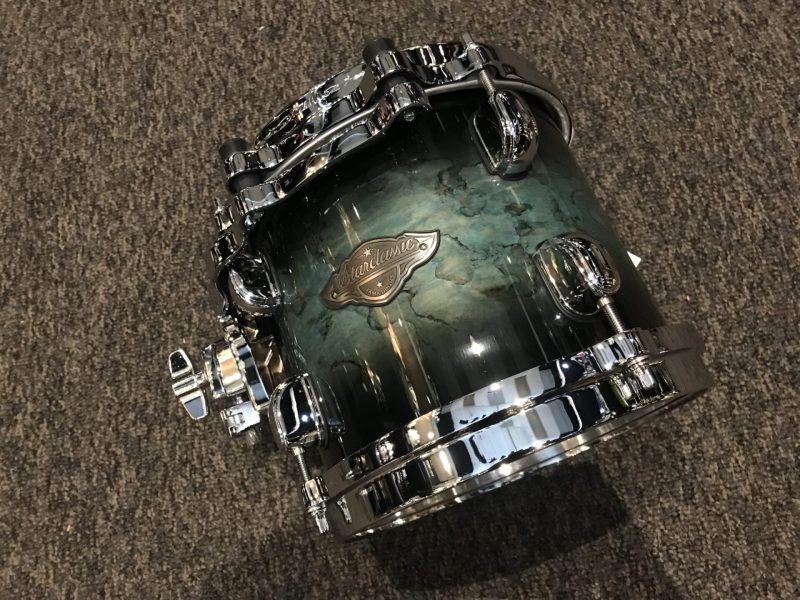 Tama Starclassic Performer Maple / Birch 8 in. Tom Molten Steel Blue Burst MBST8AMSL