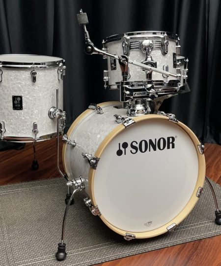 Sonor Drums AQ2 Maple Bop 4pc Kit White Marine Pearl