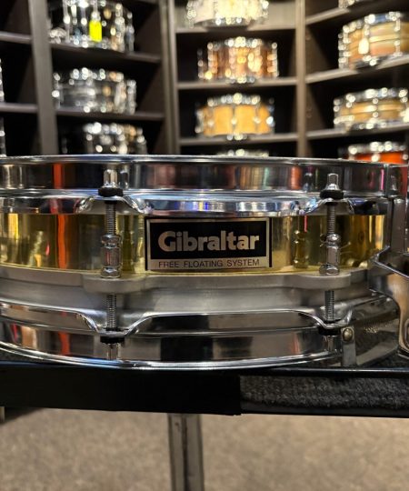 CB700 Gibraltar Vintage Brass Free Floater Piccolo Snare 3.5x14