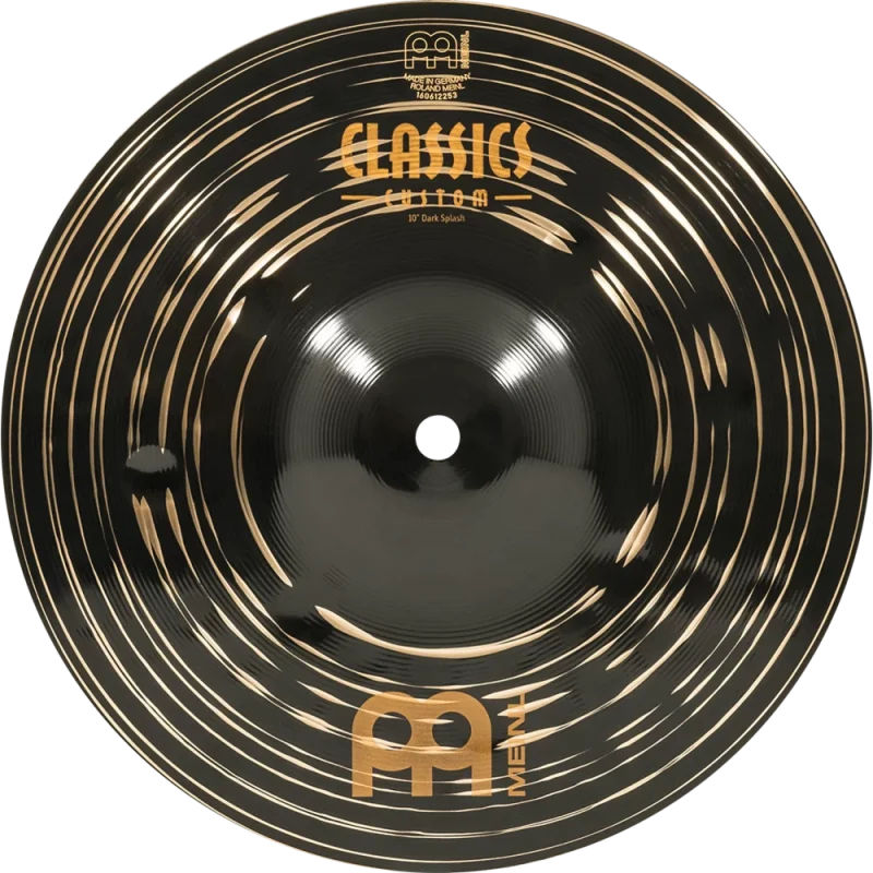 Meinl Classics Custom Dark 10 in Splash Cymbal CC10DAS