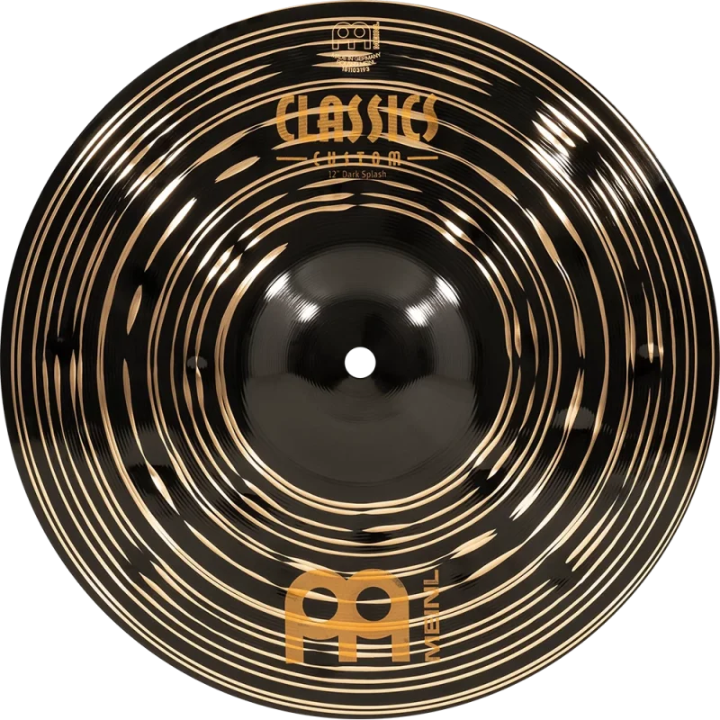 Meinl Classics Custom Dark 12 in Splash Cymbal CC12DAS