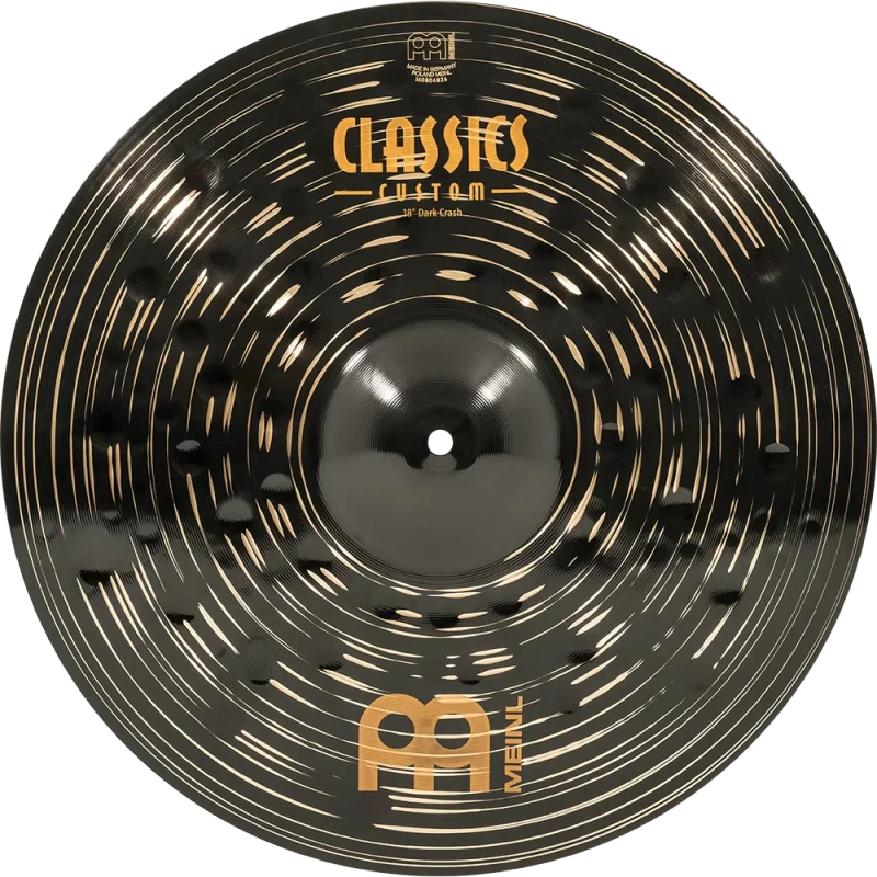 Meinl Classics Custom Dark 18 in Crash Cymbal CC18DAC