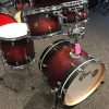 Gretsch Drums Used Catalina Maple 4pc Kit 10, 12, 14, 20 Satin Deep Cherry Burst