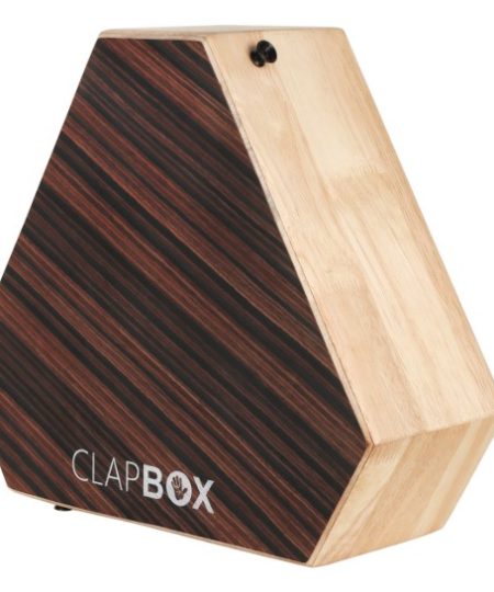 Clapbox Travel Cajon Zebrawood With Carry Bag