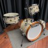 Tama Drums Club-Jam 4pc 10, 14f, 18, and Snare Cream Marble Wrap