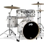 PDP Concept Maple 4pc Set Pearlescent White Lacquer PDCM20FNPW