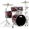 PDP Concept Maple 4pc Set Red / Black Fade Lacquer PDCM20FNRB