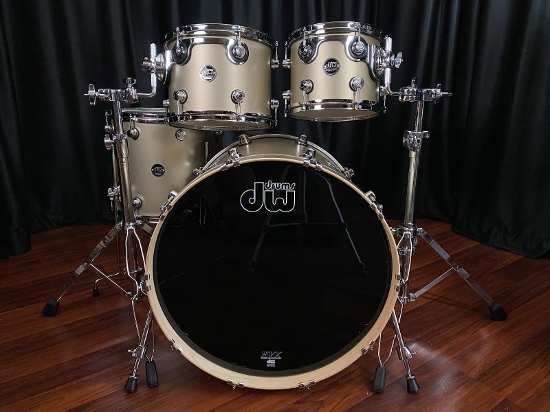 DW Drums Performance Series Maple 4pc Gold Mist