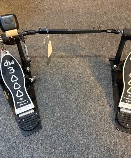 DW Used 3002L Lefty 3000 Series Double Bass Drum Pedal