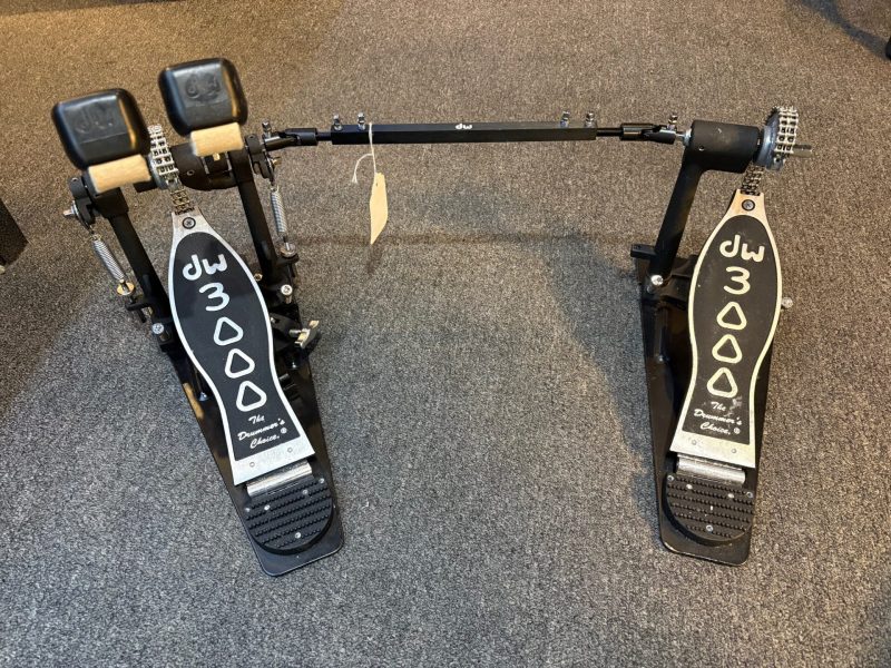 DW Used 3002L Lefty 3000 Series Double Bass Drum Pedal
