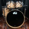 DW Drums Collector's Pure Oak Hard Satin 4pc Drum Set