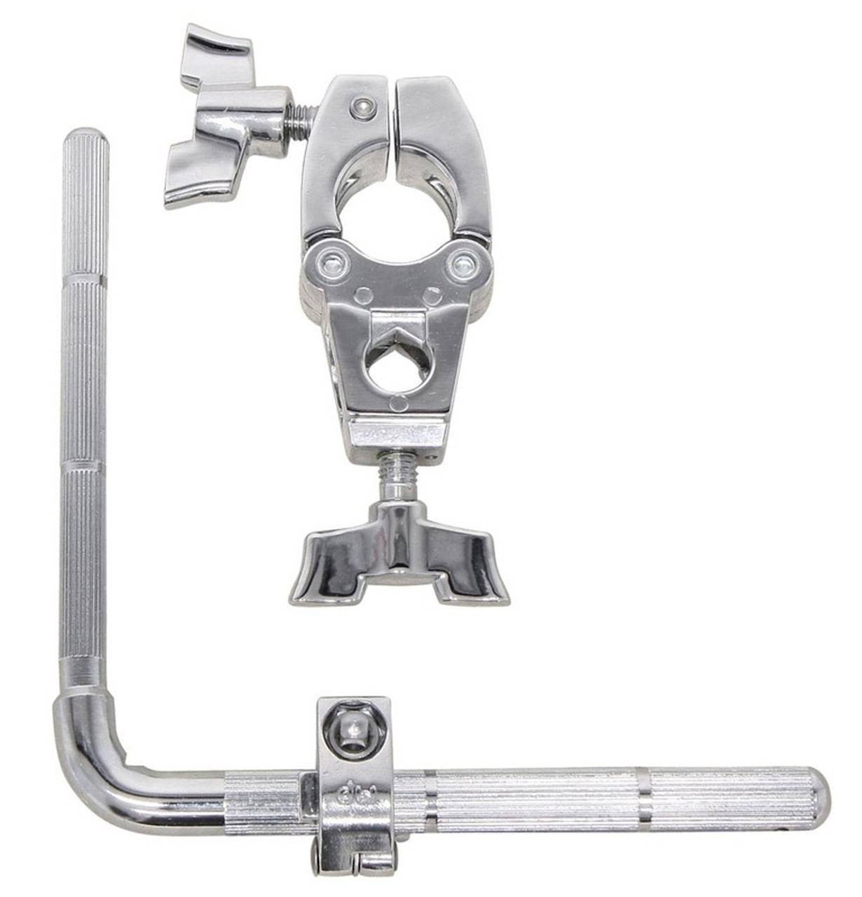 Drum Workshop DWSM797 Dog Biscuit 9.5mm L-rod and clamp for 1 in. tube