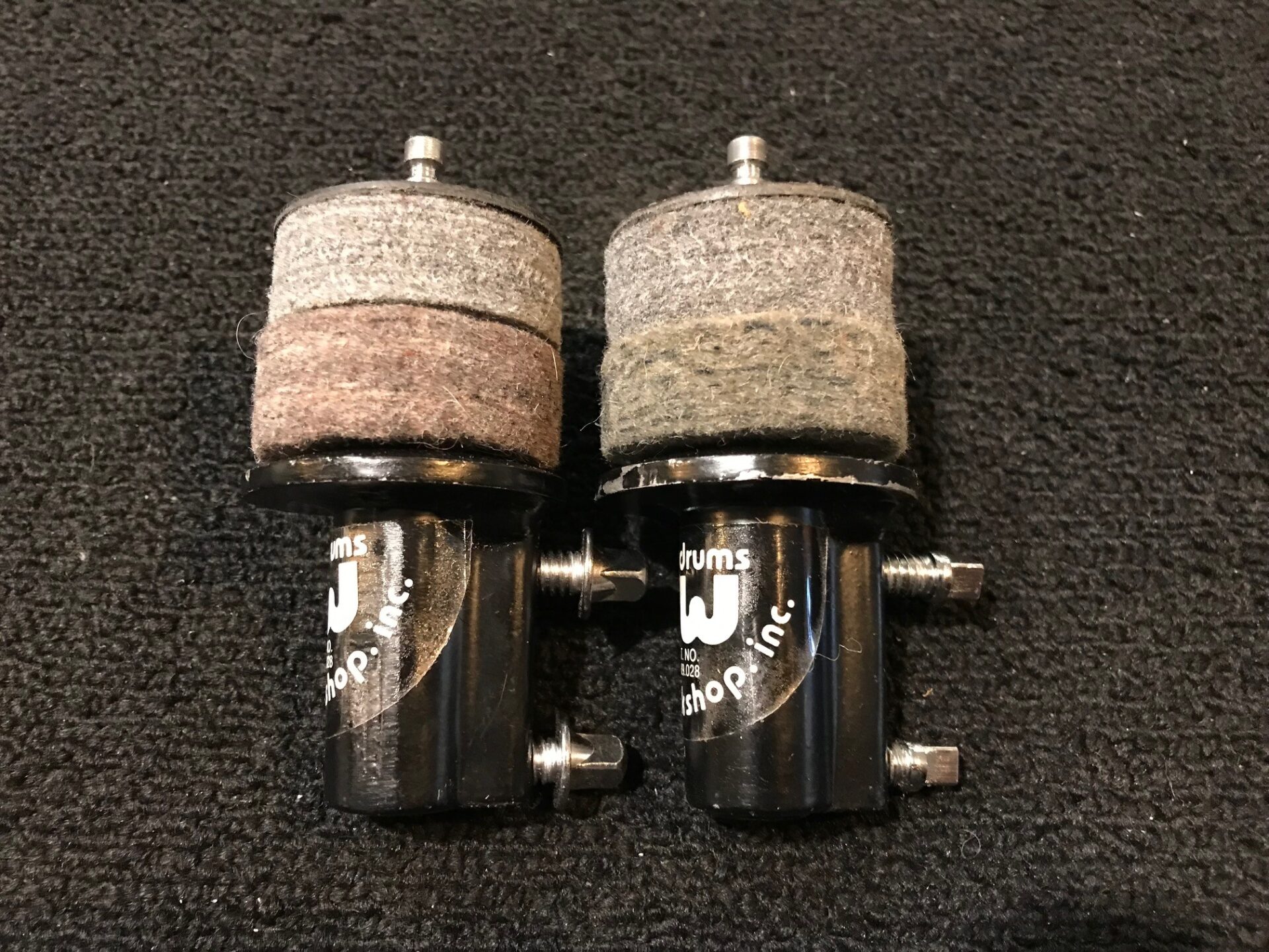 DW Parts Used Pair Cymbal Stand Seat Assembly With QR Posts - Image 2