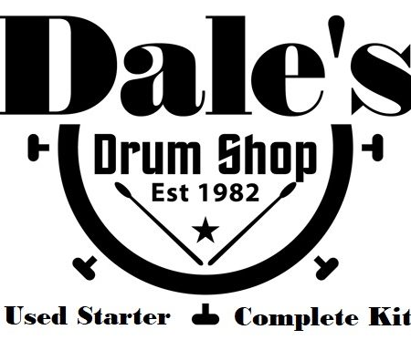 Used Drum Set 5pc COMPLETE with Stands, Pedals, Cymbals, and Throne