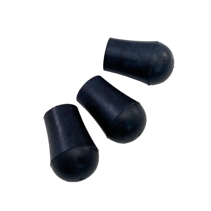 Danmar 521-3 Rubber Tips 3-pack 12.7mm for Floor Tom Legs
