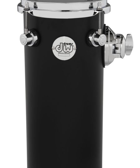 DW Design Series RataTom Acrylic Drum 14x6 Black Satin With TB12