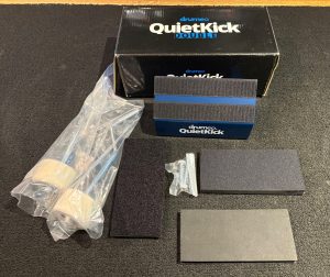 Used Drumeo QuietKick Double Bass Drum Pedal Practice Pad