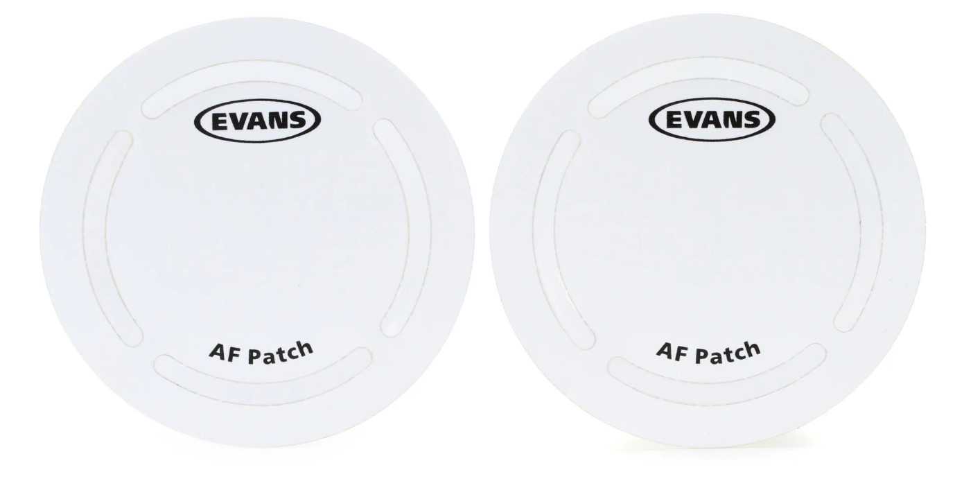 Evans EQ Patch Aramid Fiber Pair Bass Drum Impact Pad