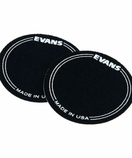 Evans EQ Patch EQPB1 2-pack Black Nylon Bass Drum Impact Pads
