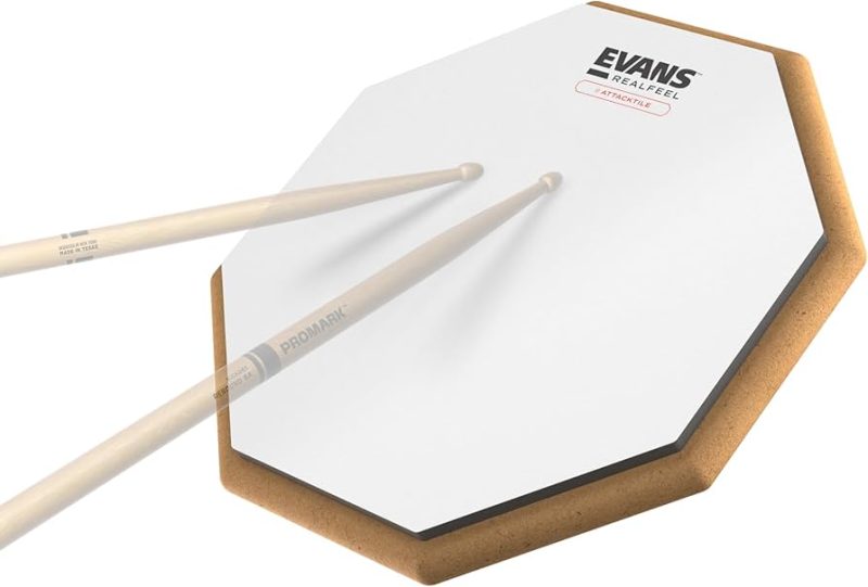 Evans RealFeel Attacktile 10 in. Mountable Practice Pad