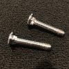 Gibraltar Hardware Parts 8mm Multi Clamp Chrome Carriage Bolt 2 Pack