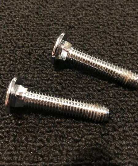 Gibraltar Hardware Parts 8mm Multi Clamp Chrome Carriage Bolt 2 Pack