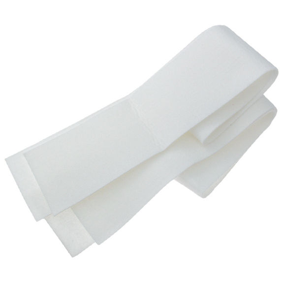 Gibraltar SC-BF 2pc White Felt Bass Drum Strips for Dampening