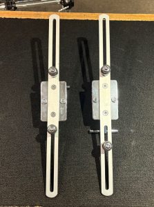 Gibraltar Demo SC-GEMC  Electronic Rack Mount Clamp Pair for Tablets Trays