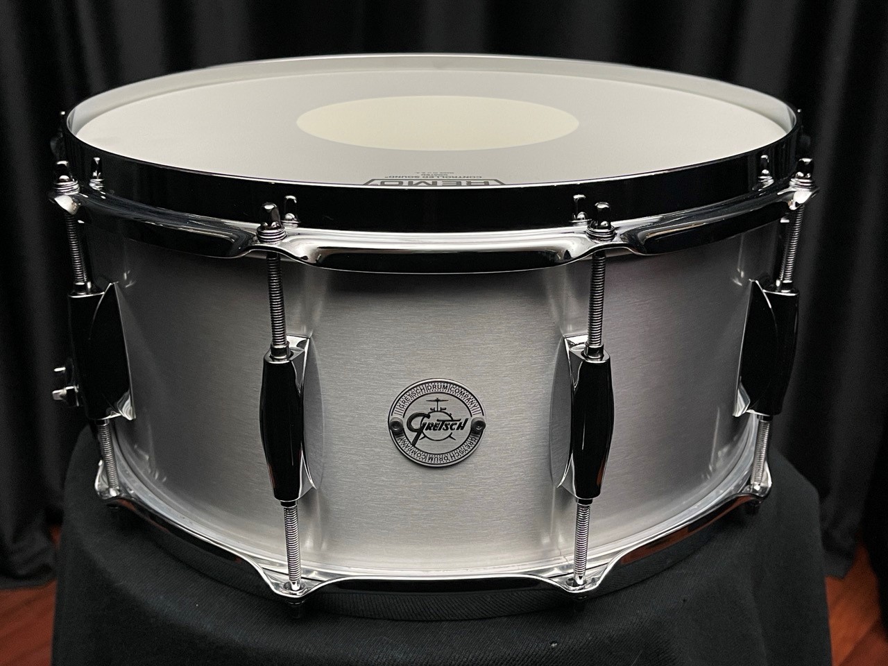 Gretsch Full Range 6.5×14 Grand Prix Aluminum Snare Drum