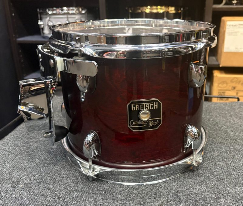 Gretsch Used Catalina Maple 10 in. Transparent Cherry Red Tom