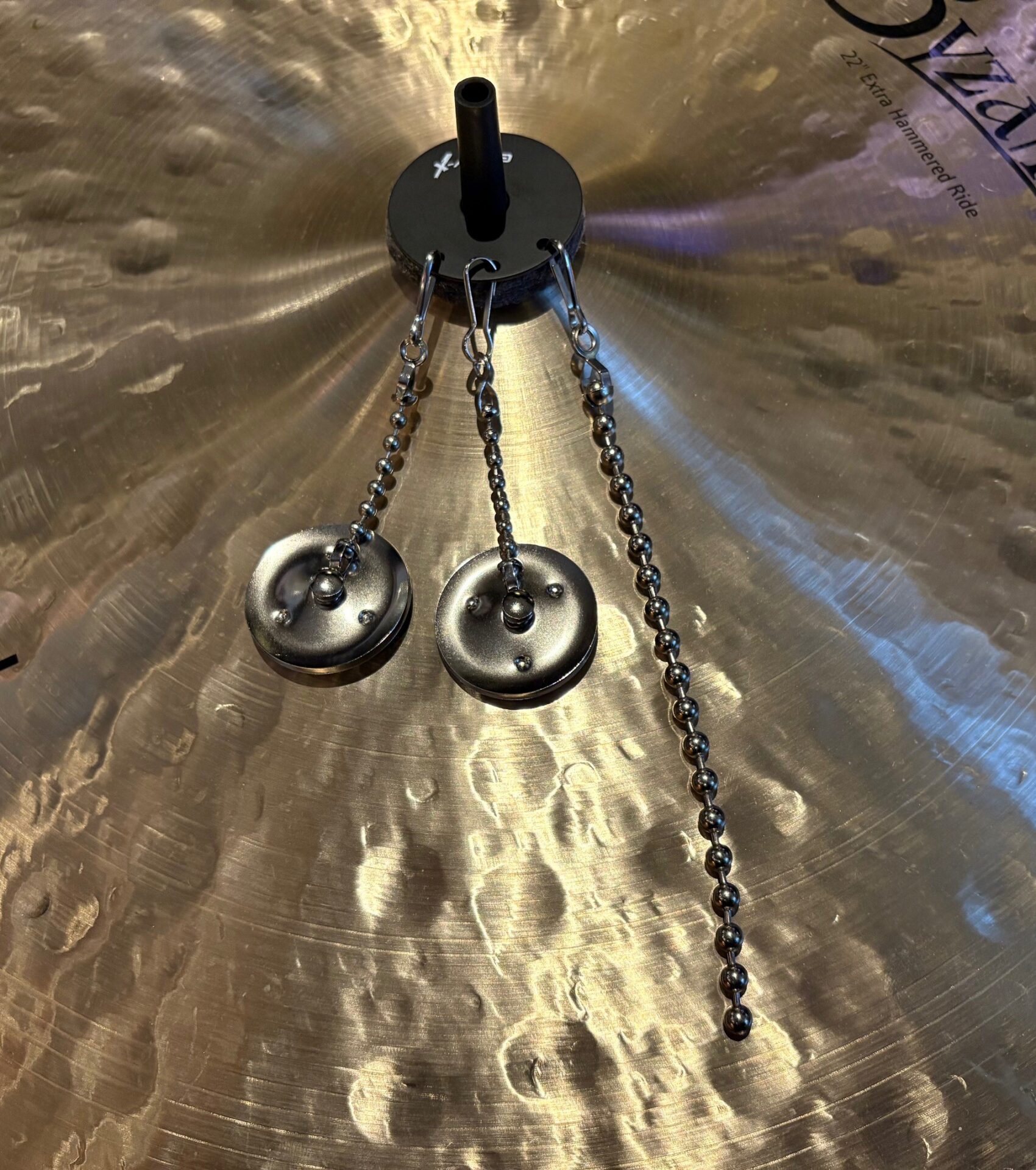 Gruv-X Percussion Cymbal-FX Sizzle Magnetic Customizable Rattler