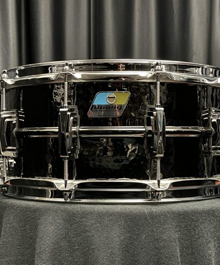 Alternative view of Ludwig Hammered Black Beauty B-Stock 6.5×14 in. Black Nickel over Brass Snare Drum LB417KB