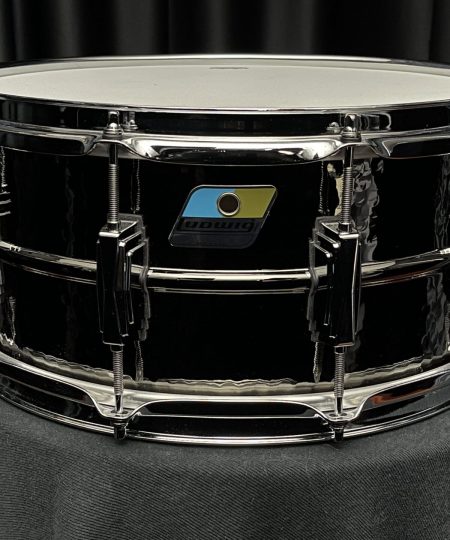 Ludwig Hammered Black Beauty B-Stock 6.5×14 in. Black Nickel over Brass Snare Drum LB417KB