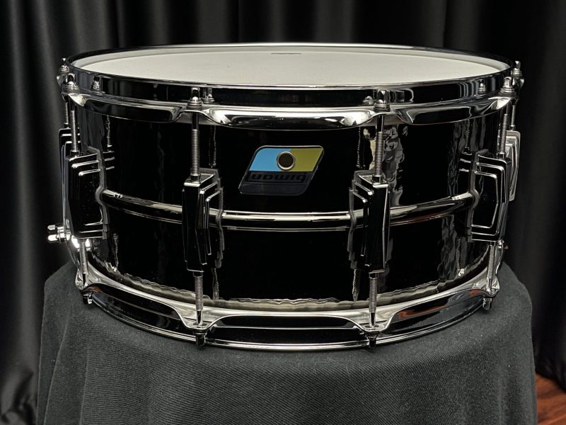 Ludwig Hammered Black Beauty B-Stock 6.5×14 in. Black Nickel over Brass Snare Drum LB417KB