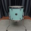 Tama Drums Light Emerald Blue Green Lacquer Superstar Classic Maple 14 in. Floor Tom CLF14ALEG