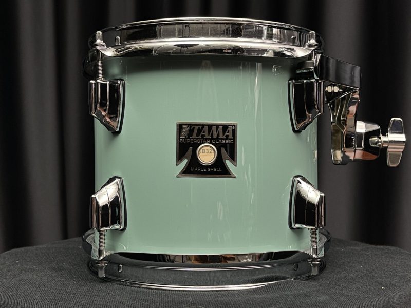Tama Drums Light Emerald Blue Green Superstar Classic Maple 8″ Tom