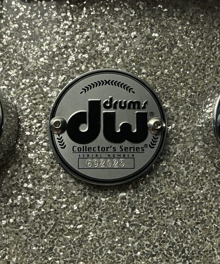 Alternative view of DW 6x14 Drum Workshop Collector's Pure Maple SSC Broken Glass Snare Drum Used