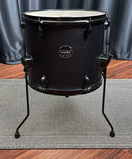 Alternative view of Mapex Drums Storm 14 in. Floor Tom Textured Deep Black