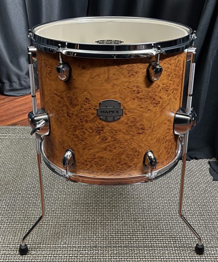 Alternative view of Mapex Drums Storm 14 in. Floor Tom Camphor Wood Grain