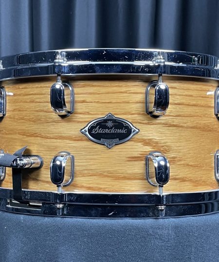 Tama Used Starclassic Performer Bubinga / Birch 7x14 Snare Drum Gloss White Oak